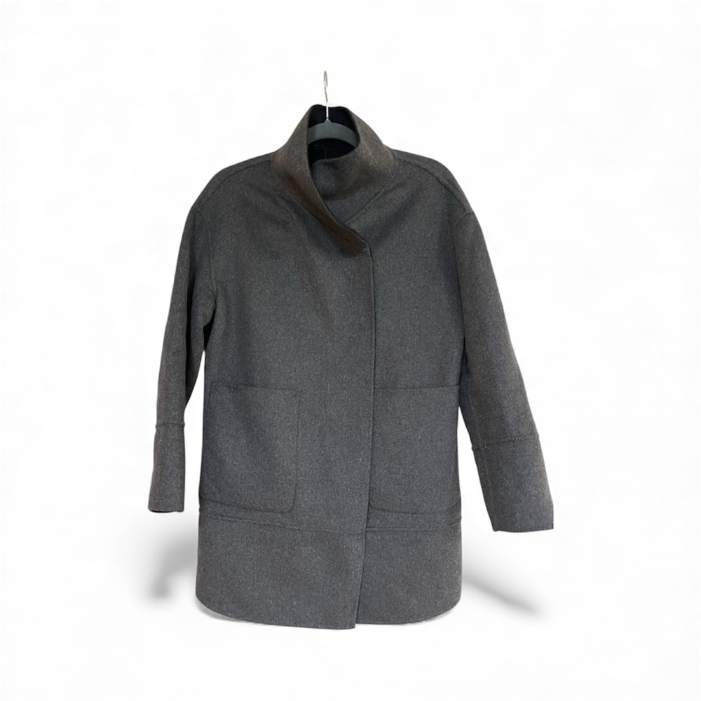 G2000 Reversible Charcoal and Navy Women's Pea Coat NWT